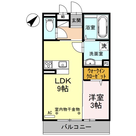 ブランズ北魚津の物件間取画像